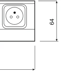 gniazdo meblowe z wyacznikiem orno or ae 1304 2x230v 7e78f05429ba48f09aa57dff56d65bd0