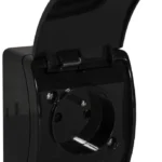 gniazdo natynkowe pojedyncze z uziemieniem z klapka viplast 65c6c88293c643048c7e851af4bd85f7