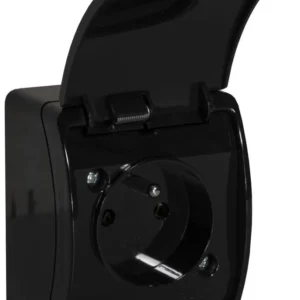 gniazdo natynkowe pojedyncze z uziemieniem z klapka viplast 65c6c88293c643048c7e851af4bd85f7