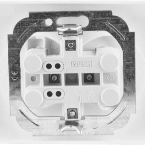 gniazdo podwojne vcx wesa lc 14 biay a35c7194e96542f79fd596001df40ca5