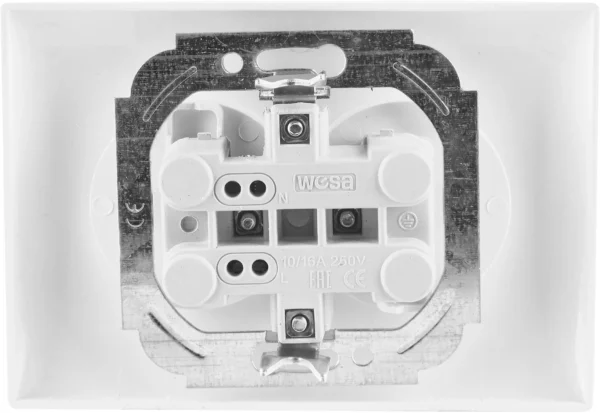 gniazdo podwojne vcx wesa lc 14 biay a35c7194e96542f79fd596001df40ca5