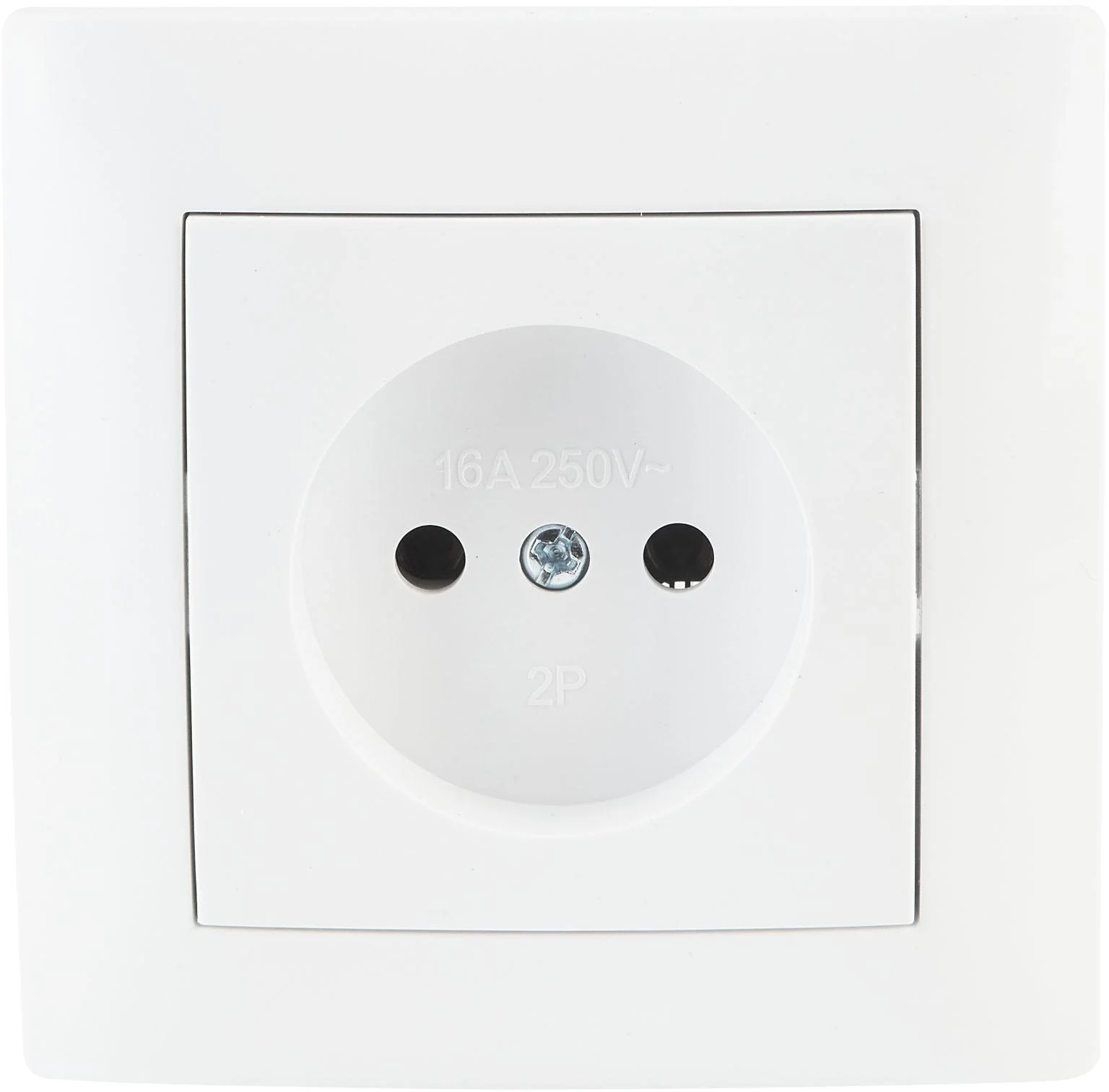 Gniazdo pojedyncze VCX LC 07 Biały