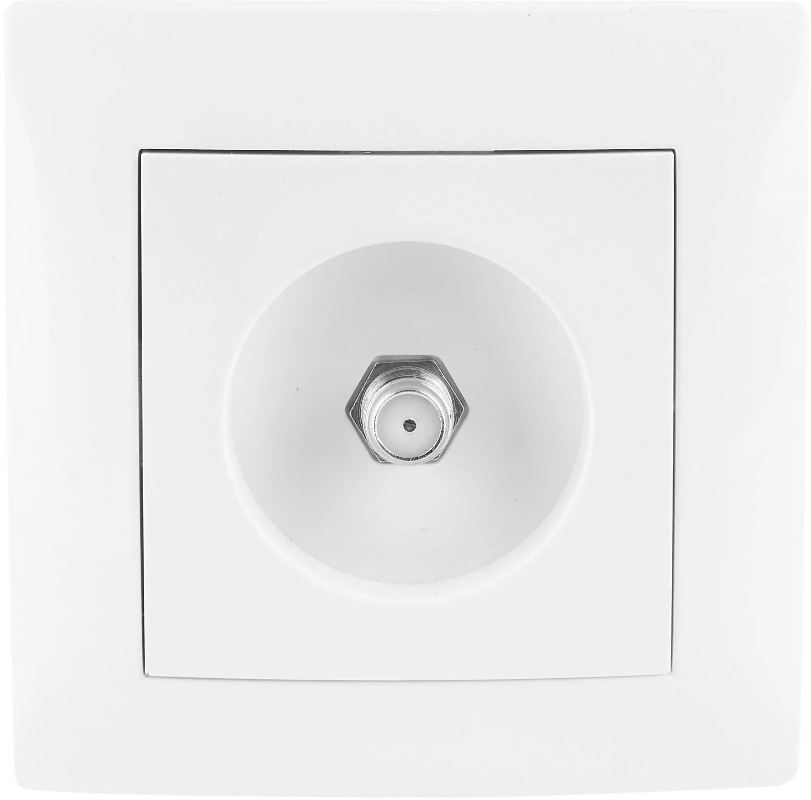 Gniazdo RTV VCX LC 45 Biały