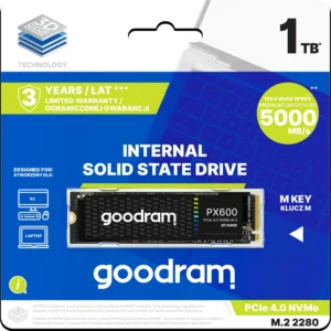 goodram dysk ssd px600 1tb m2 pcie 4x4 nvme 2280 1573815bc3574893b4f6285cb8990fc5