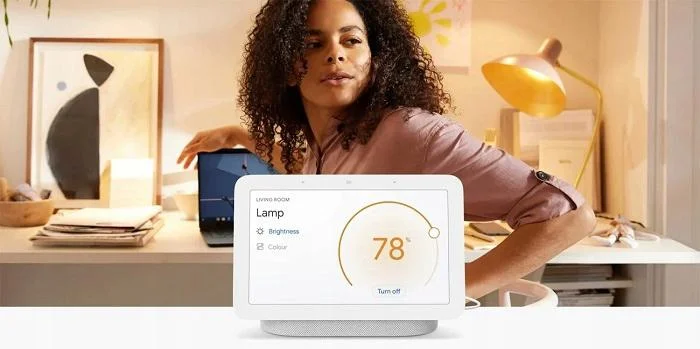 Głośnik Google Nest Hub z Asystentem Google 2gen Chalk