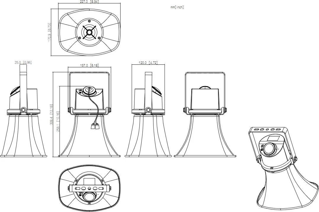 GŁOŚNIK IP DAHUA VCS-SH30