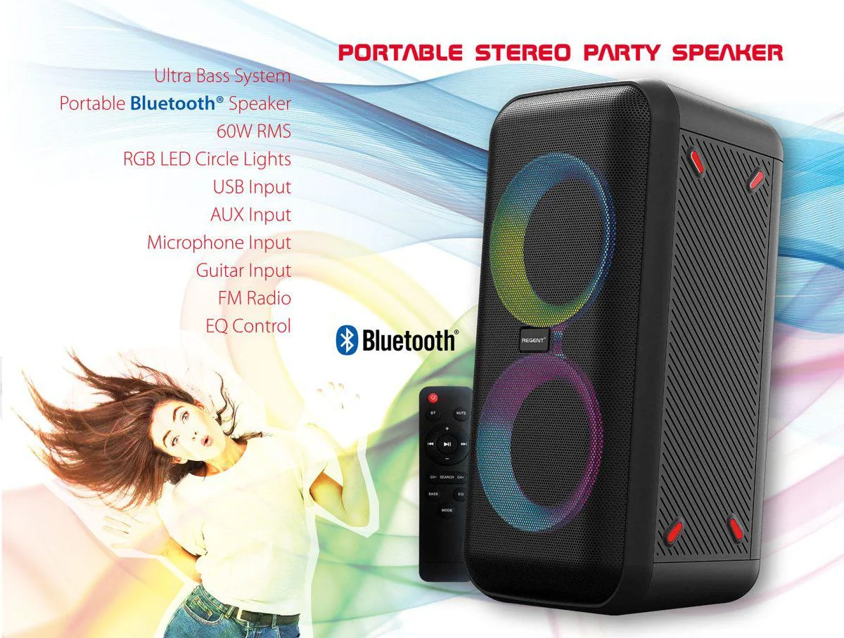 Głośnik RGB FM Regent Power Audio 400BT Ferguson