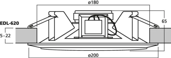 gosnik sufitowy hifi i pa 30w edl 62hq 36018b2d2c76400891eb9169ba6ef534