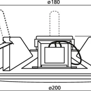 gosnik sufitowy monacor edl 606 f820be4dbd404e998b389a72e0fddb48