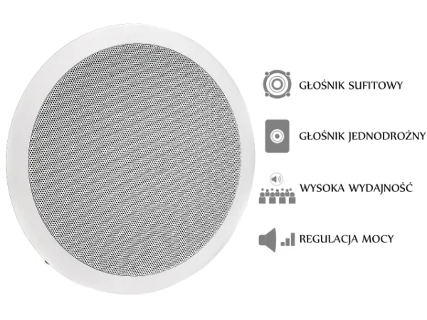 gosnik sufitowy pa hqm so615 6w 100v biay bf83eea794574f1e8648921ead27929d