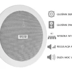 gosnik sufitowy pa hqm soz1625 16w 100v biay d20f06515026412fa09a67402304a867