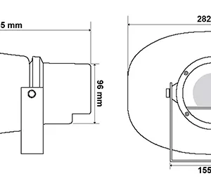 gosnik tubowy hqm zt301 30w 100v biay a4bbafe023d34b2798f8927cdef67252