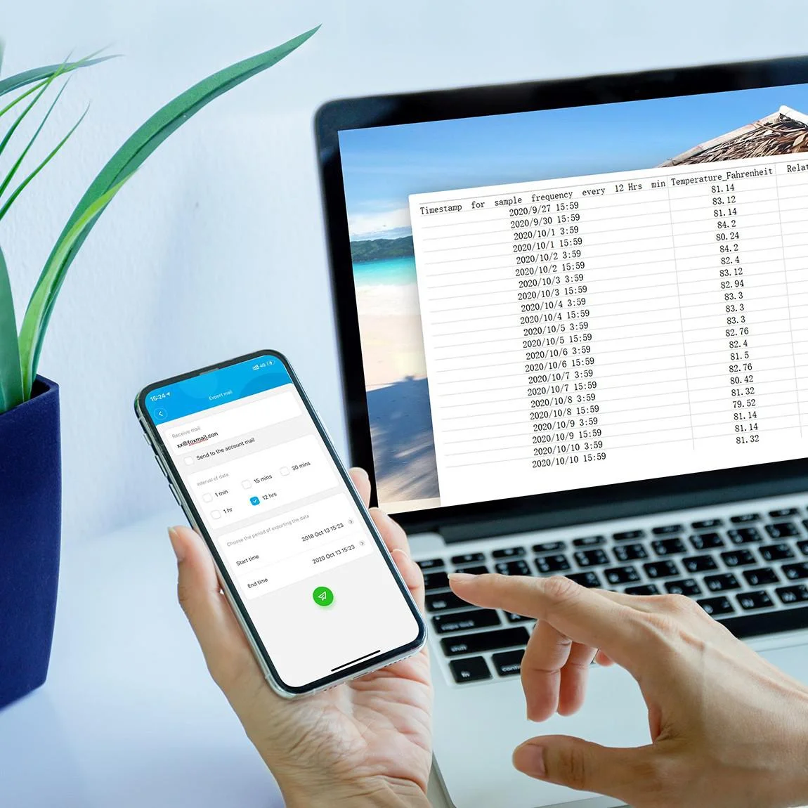 Przechowywanie i eksport danych