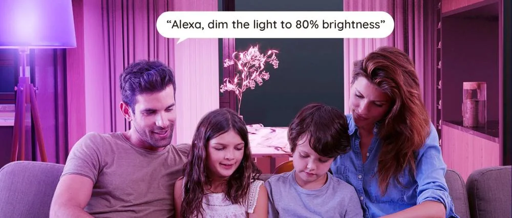 Sterowanie głosowe dzięki Siri, Alexa lub Google Assistant