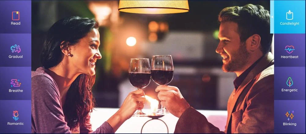 Tryby scen poprawiających nastrój