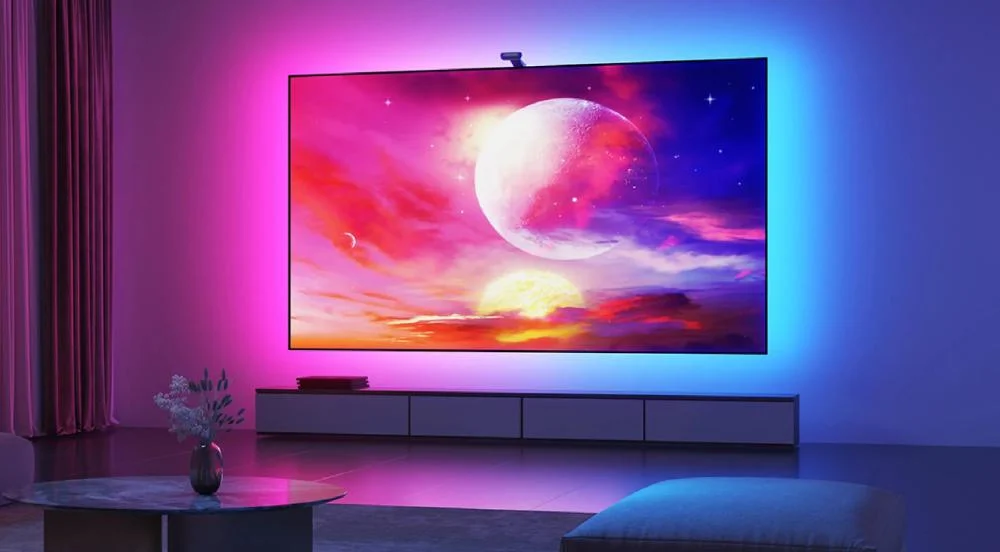 Govee Envisual TV Backlight T2 – Podświetlenie LED z podwójną kamerą do telewizorów 55–65 cali
