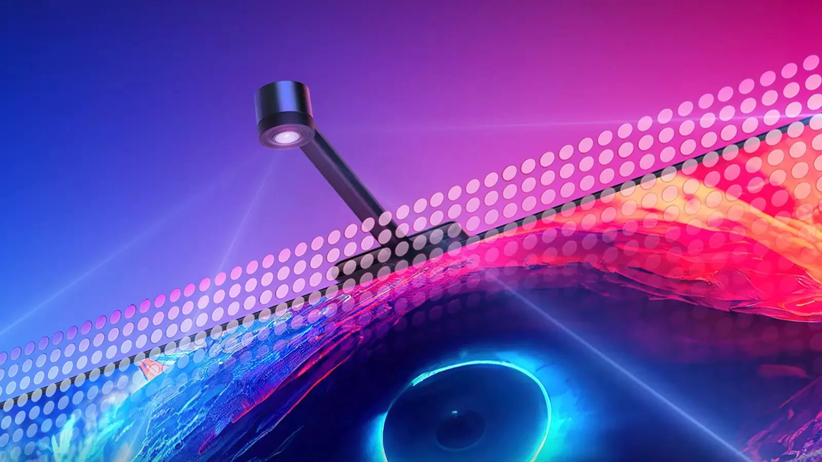 Automatyczne dopasowanie kolorów z obrazu TV