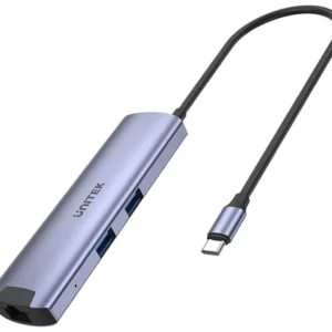 h1112f unitek aktywny hub usb c 5gbps hdmi rj 45 pd 100w 233e927ec5f248c198990afc3efb76cc