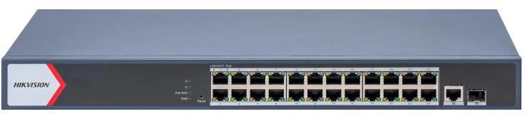 Hikvision DS-3E1526P-EI V2 – Zarządzalny switch PoE serii Smart Managed do systemów monitoringu IP