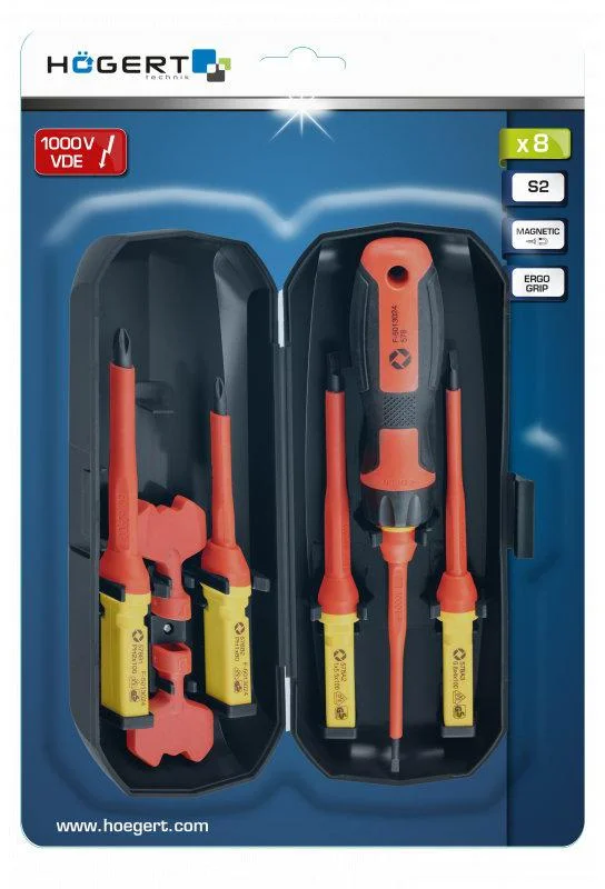 hoegert ht1s998 wkretaki zestaw 8 szt izolowane 1000v 838e84071f3849eb9ee5d63b0dd3a967