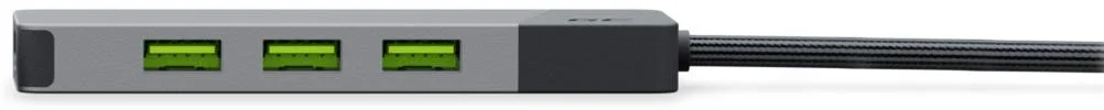 Hub USB 7w1 Green Cell Connect 3x USB-A 3.1 HDMI 4K 60Hz 1x USB-C PD 85W