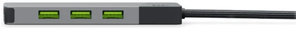 hub usb 7w1 green cell connect 3x usb a 31 hdmi 4k 60hz 1x u e73cbf2abc884f7492e3a82fcc03b963