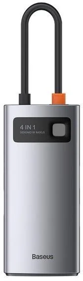 hub usb baseus metal gleam 4w1 b5fac0678e1f47e9b54268f60e9ae746