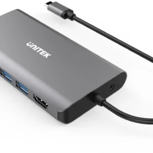 hub usb c unitek d1019b 31 8w1 z power delivery 100w 4d12647a885f4e27b807fc554e88cdbb