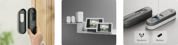 inteligentny dzwonek reolink d340b z bateria wi fi 2k 078465a573454c728e68034b57ccc893