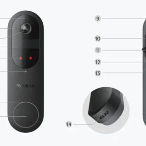 inteligentny dzwonek reolink d340b z bateria wi fi 2k 5ea0307d7d41435183a8a246d416d6cf