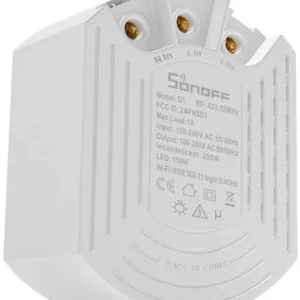 inteligentny sciemniacz sonoff d1 z pilotem rm433r2 edddc38b9c6c4518be130414551fc42b