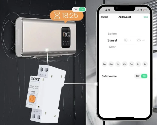 inteligentny sterownik oxt 63a licznik zigbee tuya t337 ee045df65aee4aaea9536587d8eb2a90