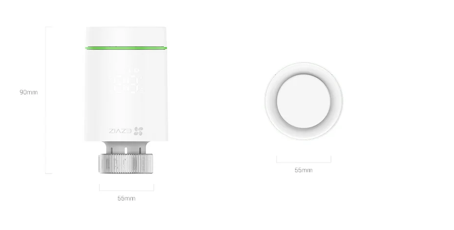 Inteligentny termostat grzejnikowy EZVIZ CS-T55-R100-G