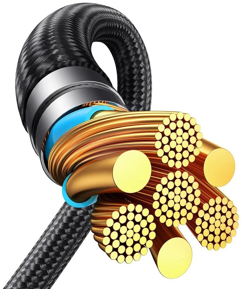 Kabel USB-C / 2x USB-C 150cm 100W Joyroom Speedy SA21-1T2 - inteligentny chip zabezpieczający