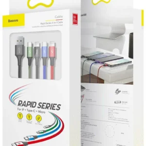 kabel 4w1 usb a lighting iphone 2x usb c micro usb baseus ca ac412da42b354d7fa64cba2b4926d26b