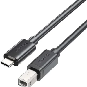 kabel do drukarki unitek usb c na usb b 20 czarny 5m b165c4fccc0f425eab097a9c5cefd816