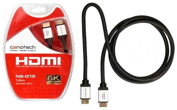 kabel hdmi conotech ns 015 8k ver 21 15m afd9f2f90d1942a2b5712ea3f6449317