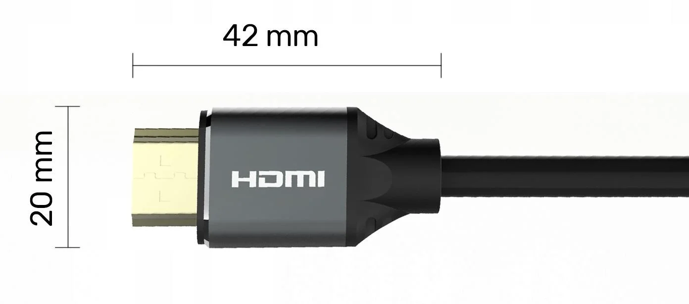 Kabel HDMI Unitek C137W 2.1 8K, UHD, 1,5m