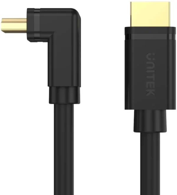 kabel hdmi unitek kabel katowy hdmi 20 270 stopni 4k 3m 4615cbe4d15a469385db37f970da8089