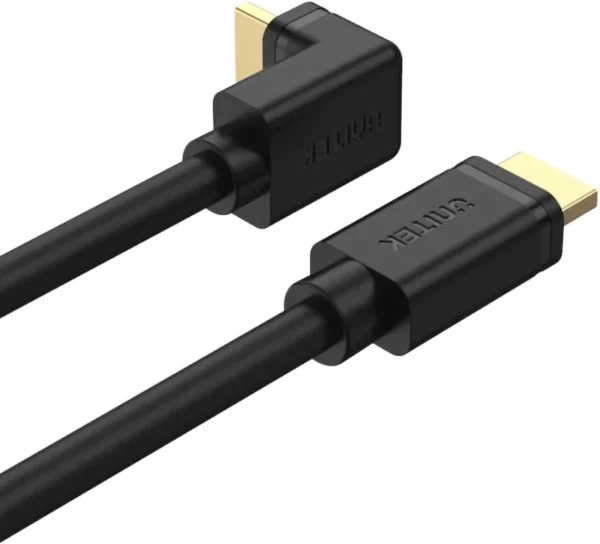 kabel hdmi unitek kabel katowy hdmi 20 270 stopni 4k 3m bb50a5148d4c40f5b8b506bff905cea3