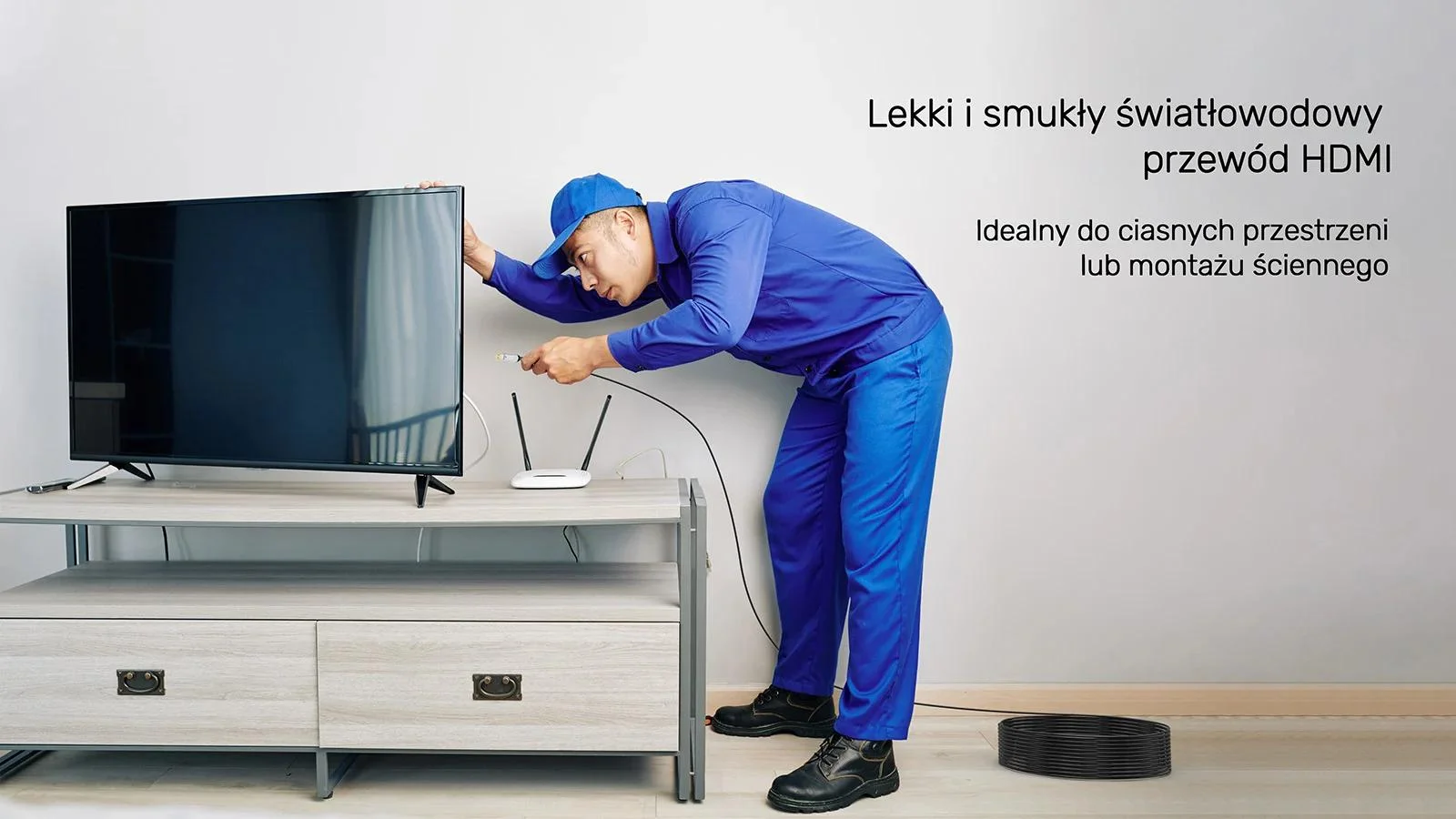 Kabel HDMI Unitek optyczny 2.0 AOC 4K 60Hz 40m