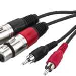 kabel poaczeniowy audio 2 x wtyk rca na 2 x gniazdo xlr mca 7fec11a36def47a3adb363b46c0e4972
