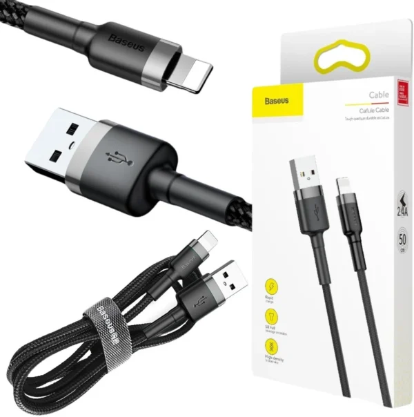 kabel usb a lightning iphone baseus cafule calklf ag1 50cm a 386dbf117af3452e81e1dbec219c03ad