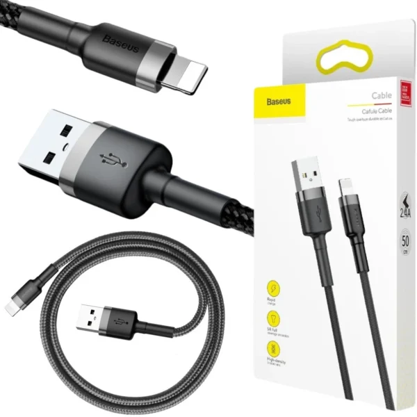 kabel usb a lightning iphone baseus cafule calklf ag1 50cm a d30a973e8afe4543b36341401d34468e kabel usb a lightning iphone baseus cafule calklf ag1 50cm a d30a973e8afe4543b36341401d34468e