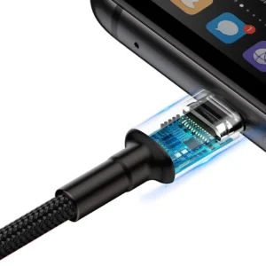 kabel usb a usb c baseus cafule catklf pg1 100cm supercharge 99ebcfffc1484b5aa66893137a3f6825