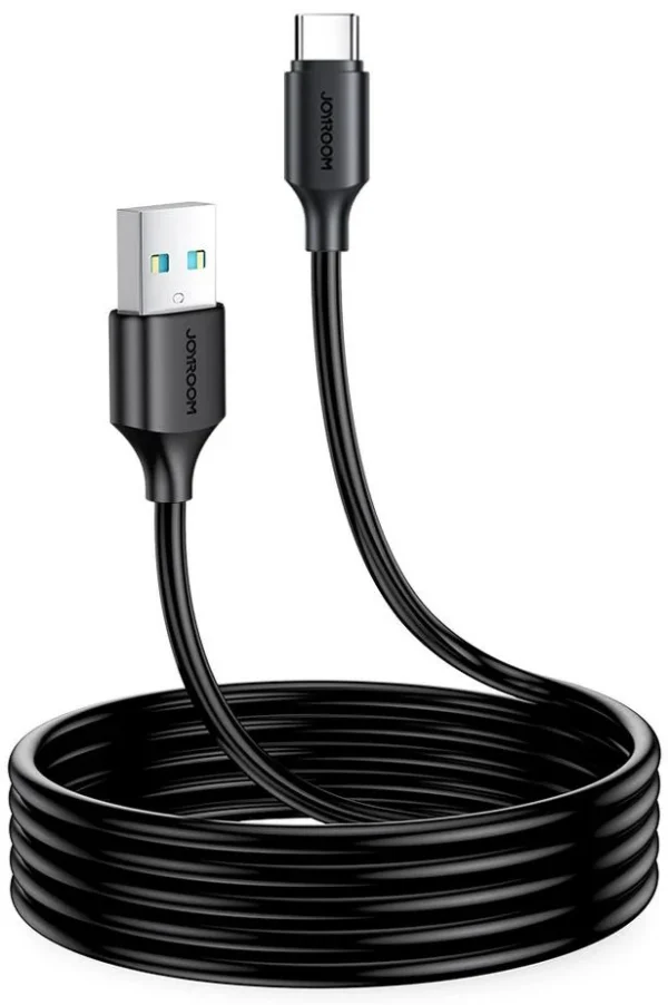 kabel usb a usb c joyroom s uc027a9 200cm 3a czarny 568c6f147fe249e19993b4f2a3c4aee0