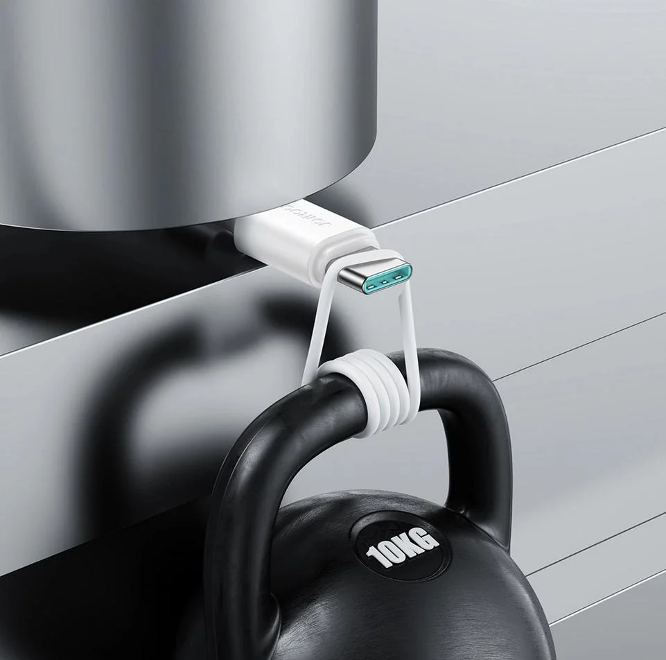 Kabel USB-A / USB-C Joyroom S-UC027A9 200cm 3A w oplocie biały