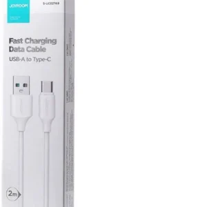 kabel usb a usb c joyroom s uc027a9 200cm 3a w oplocie biay 731f99942d8c4704a2a61384f9e29243