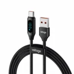 kabel usb a usb c voltage powerdisplay 66w 100cm czarny 1c403de797c144b2b8b143668584e6ad