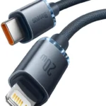 kabel usb c lightning iphone baseus crystal cajy000301 2m 20 131732f59afa4f309b5771b2a5edc9a1